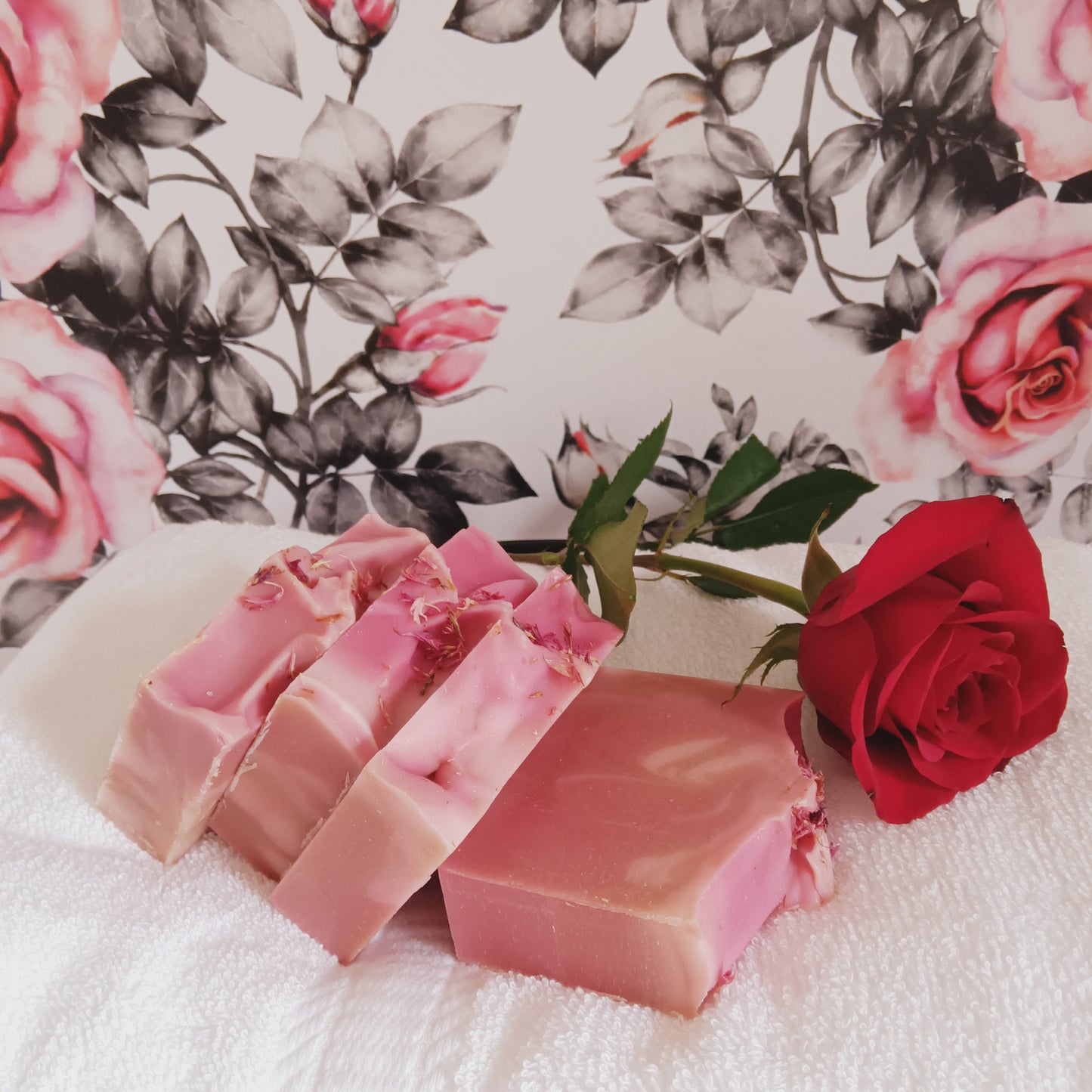 Rose Geranium & Grapefruit Artisan Bar Soap