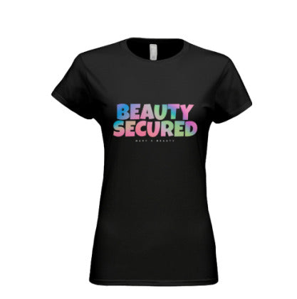 Black Ombre Beauty Secured T-Shirt